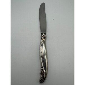 1847 Rogers Bros Leilani Dinner Knife 8.5" Silverplate Flatware Silverware